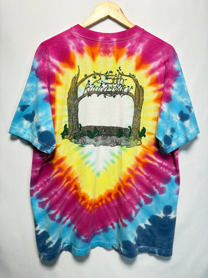 1990 Grateful Dead 25th Anniversary Tie Dye T-Shirt