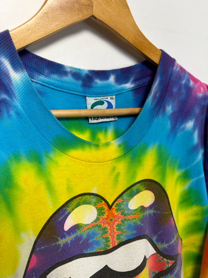1994 Tie-Dye Liquid Blue Rolling Stones T-Shirt