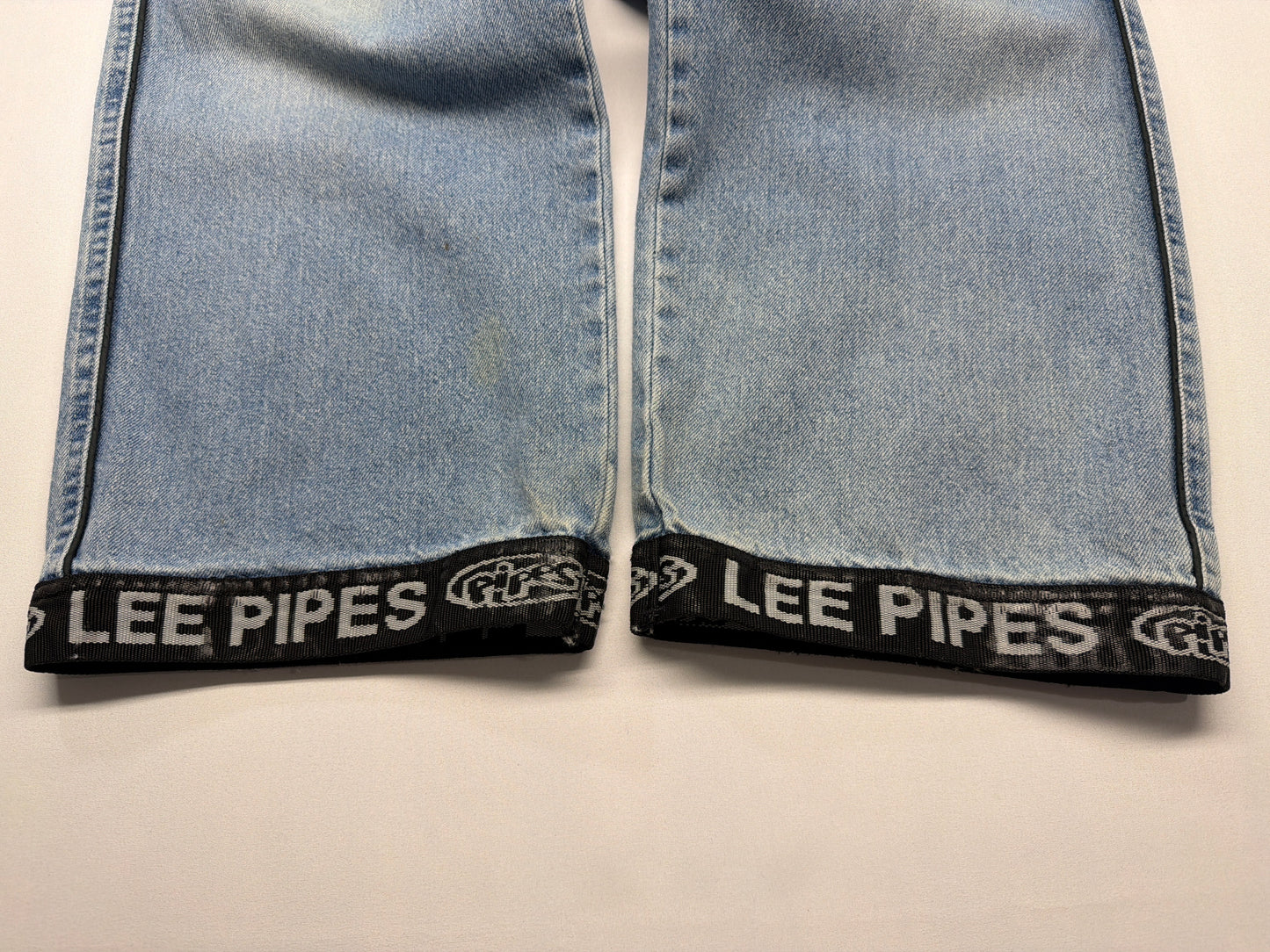 Vintage Lee Pipes Baggy Denim Jeans