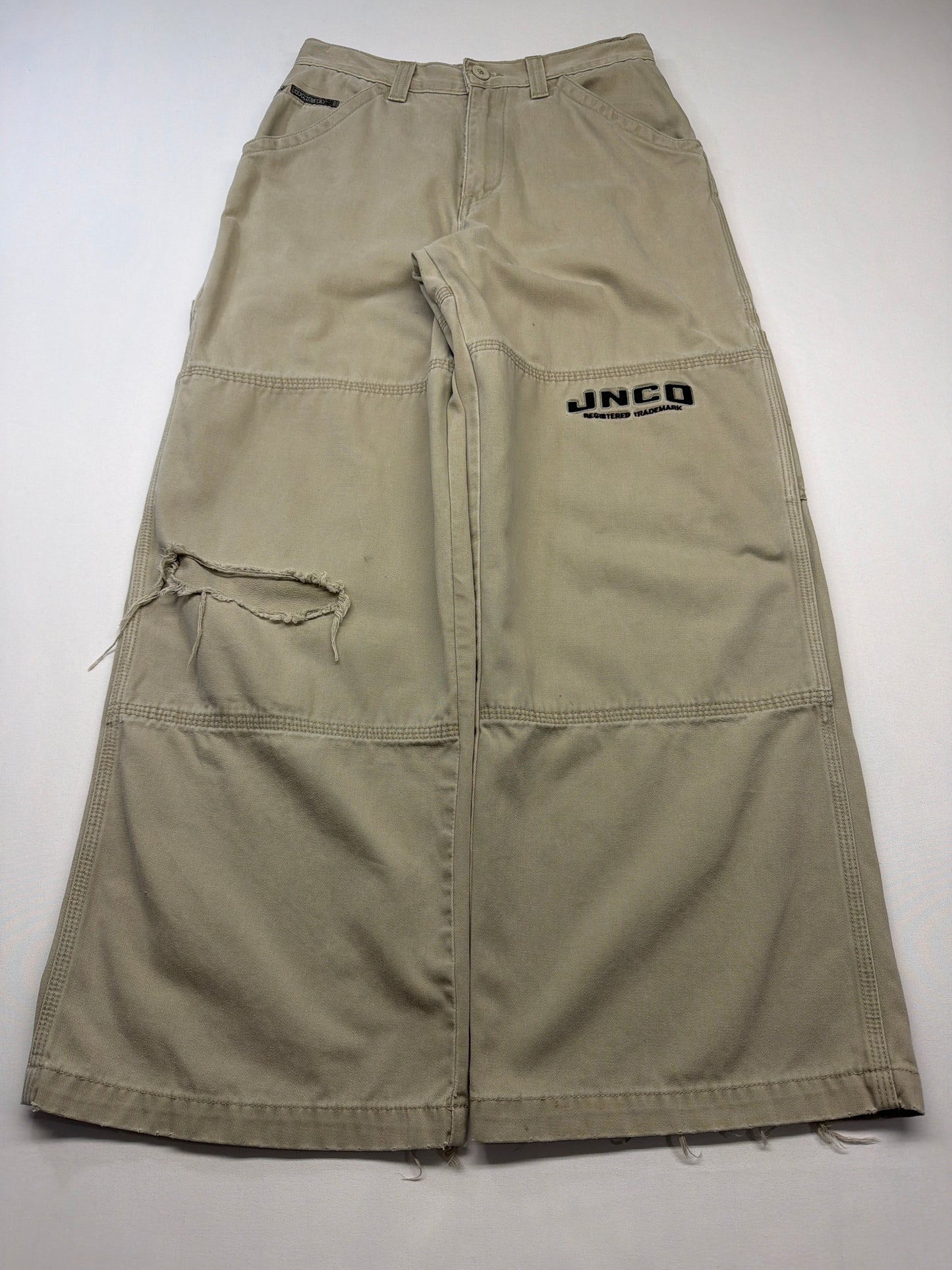Vintage JNCO Klunx Khaki Baggy Pants
