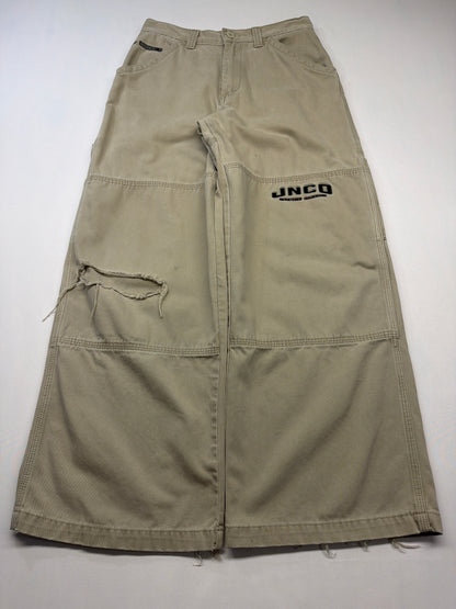 Vintage JNCO Klunx Khaki Baggy Pants