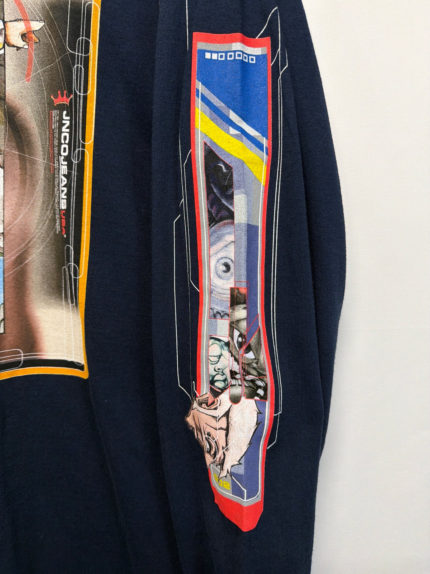 2000 NWT JNCO Graphic Long Sleeve T-Shirt