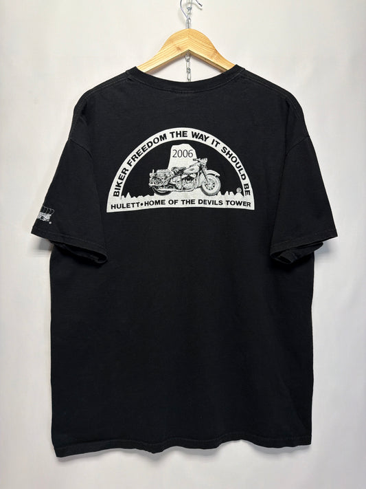 2006 Devils Tower Hulett Wyoming Biker T-Shirt