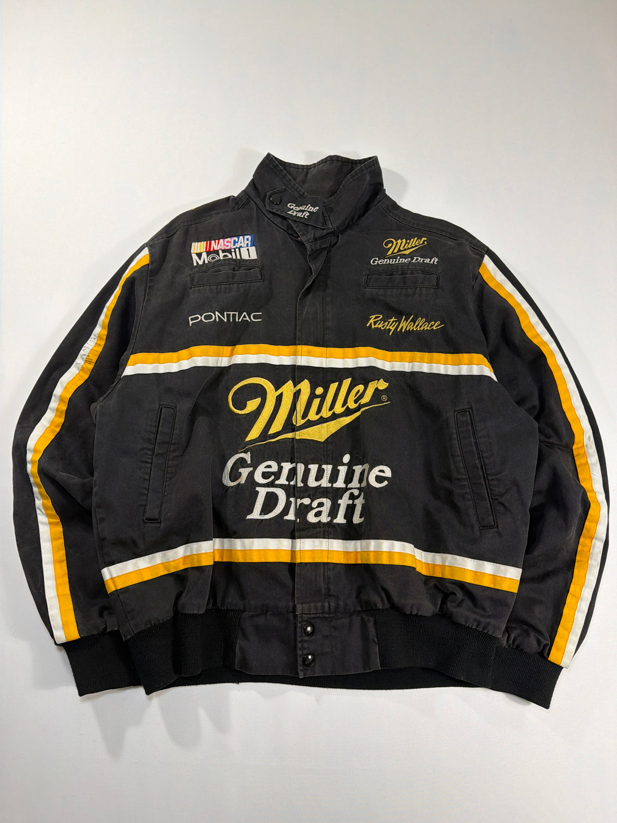 Vintage Miller Genuine Draft NASCAR Jacket