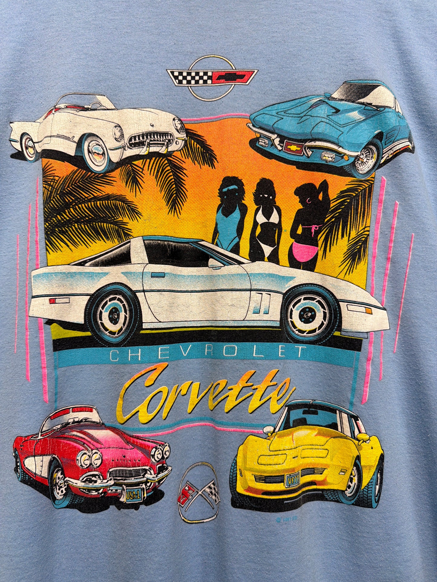1991 Chevrolet Corvette Sleeveless T-Shirt