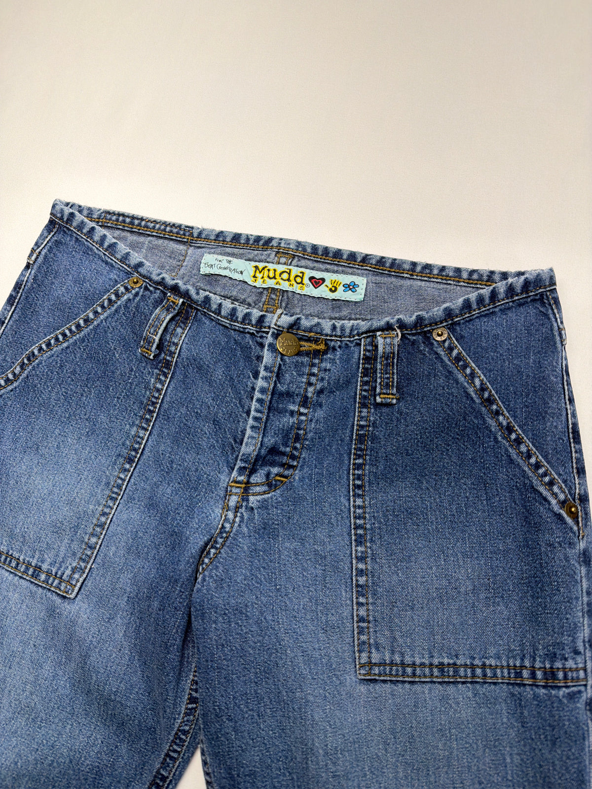 Vintage Y2K Mudd Low Rise Flare Denim Jeans