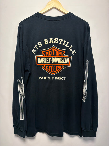 1998 Harley Davidson France Long Sleeve T-Shirt