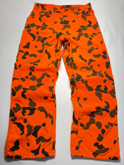 Vintage Duxbak Thinsulate Orange Duck Camo Pants