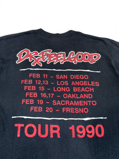 1990 Motley Crue Dr Feel Good Tour T-Shirt