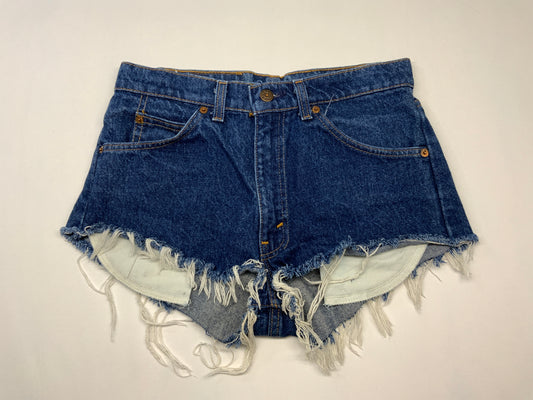 Vintage Orange Tab Levi’s Cutoff Shorts