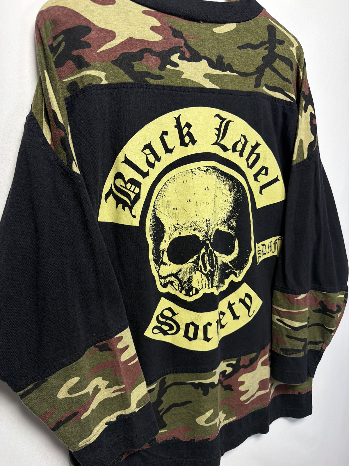 Vintage Black Label Society Camo Long Sleeve Shirt