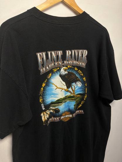 2004 Harley Davidson Spider Web Eagle T-Shirt