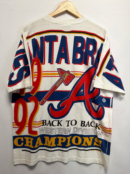 1992 Atlanta Braves Back to Back Champions T-Shirt