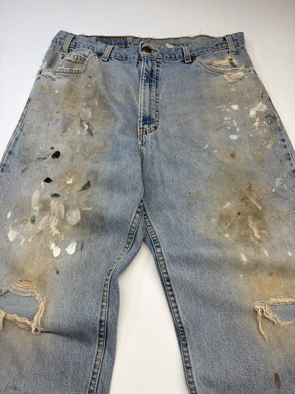 Vintage Distressed Levi’s Denim Jeans