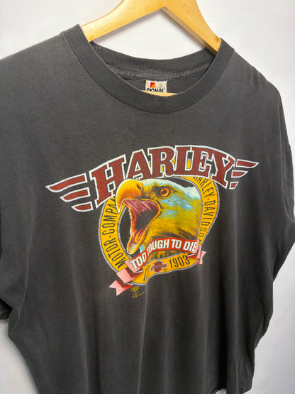 1987 Harley Davidson Too Tough To Die T-Shirt