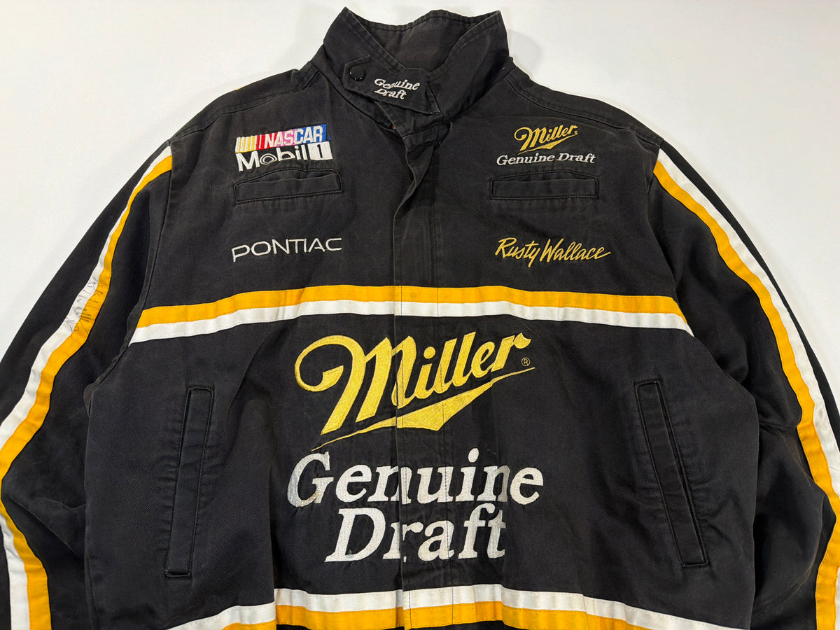 Vintage Miller Genuine Draft NASCAR Jacket