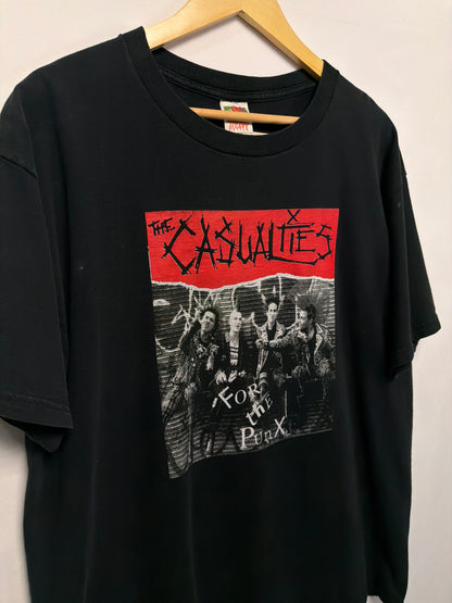 Vintage The Casualties For The Punx T-Shirt
