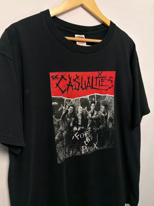 Vintage The Casualties For The Punx T-Shirt