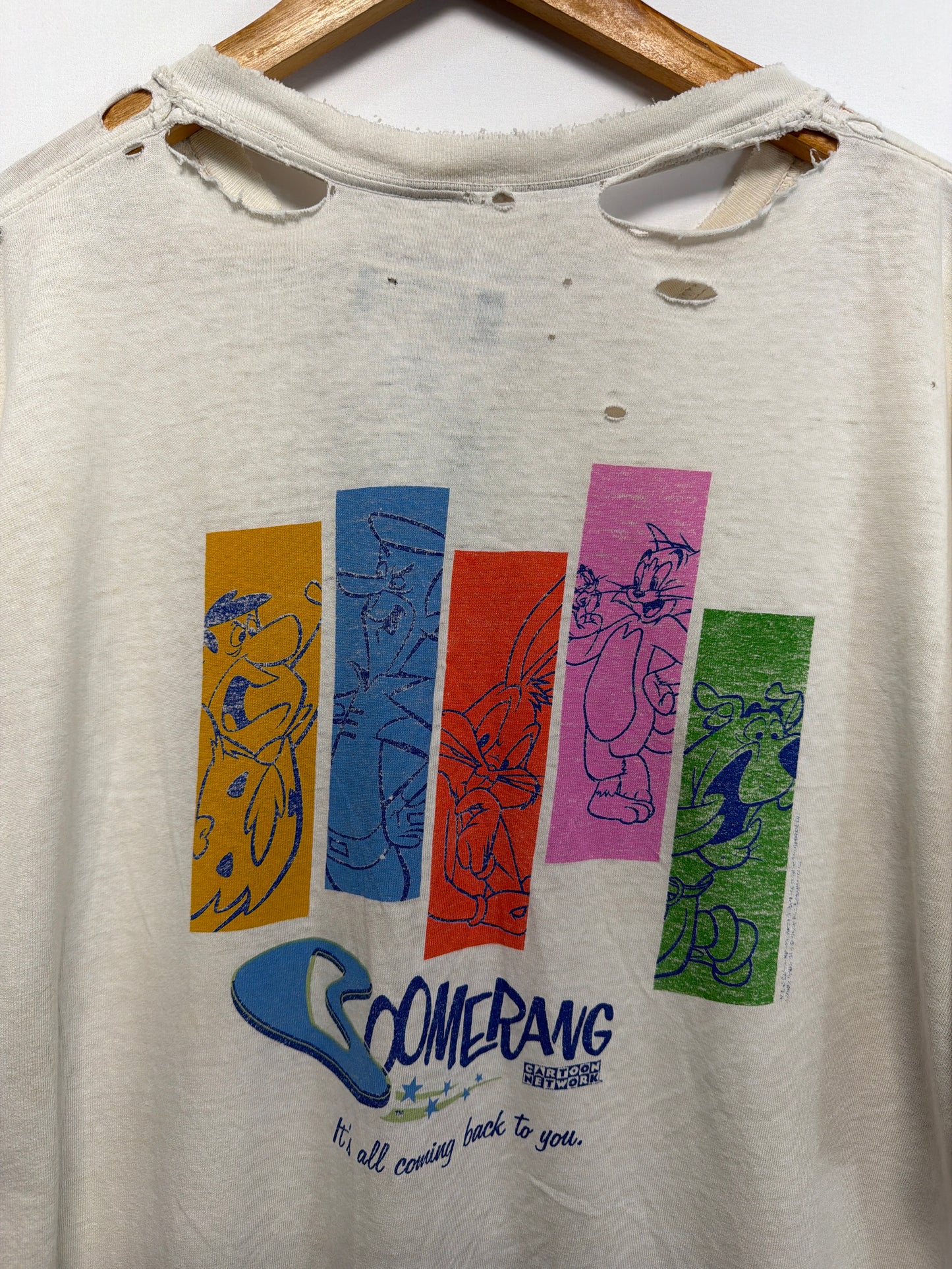 Vintage Distressed Cartoon Network Boomerang T-Shirt