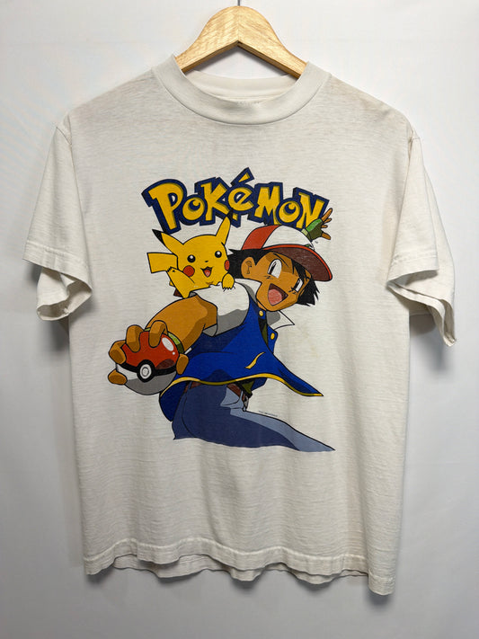 1999 Pokemon Ash Pikachu T-Shirt