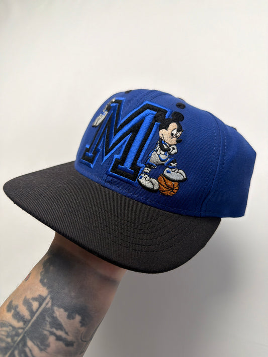 Vintage Disney Mickey Mouse Basketball SnapBack