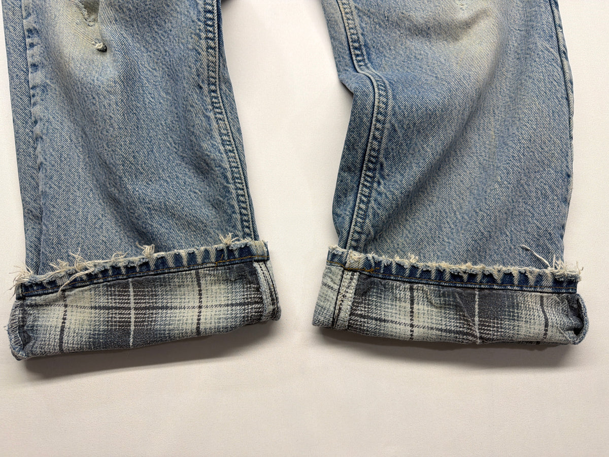 2005 Carhartt Distressed Lined Jeans