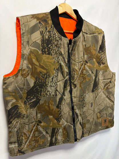 Vintage Y2K Bob Allen Realtree Hardwoods Camo Hunting Vest