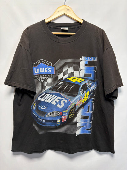 2004 Jimmie Johnson Built For Speed NASCAR Crop T-Shirt