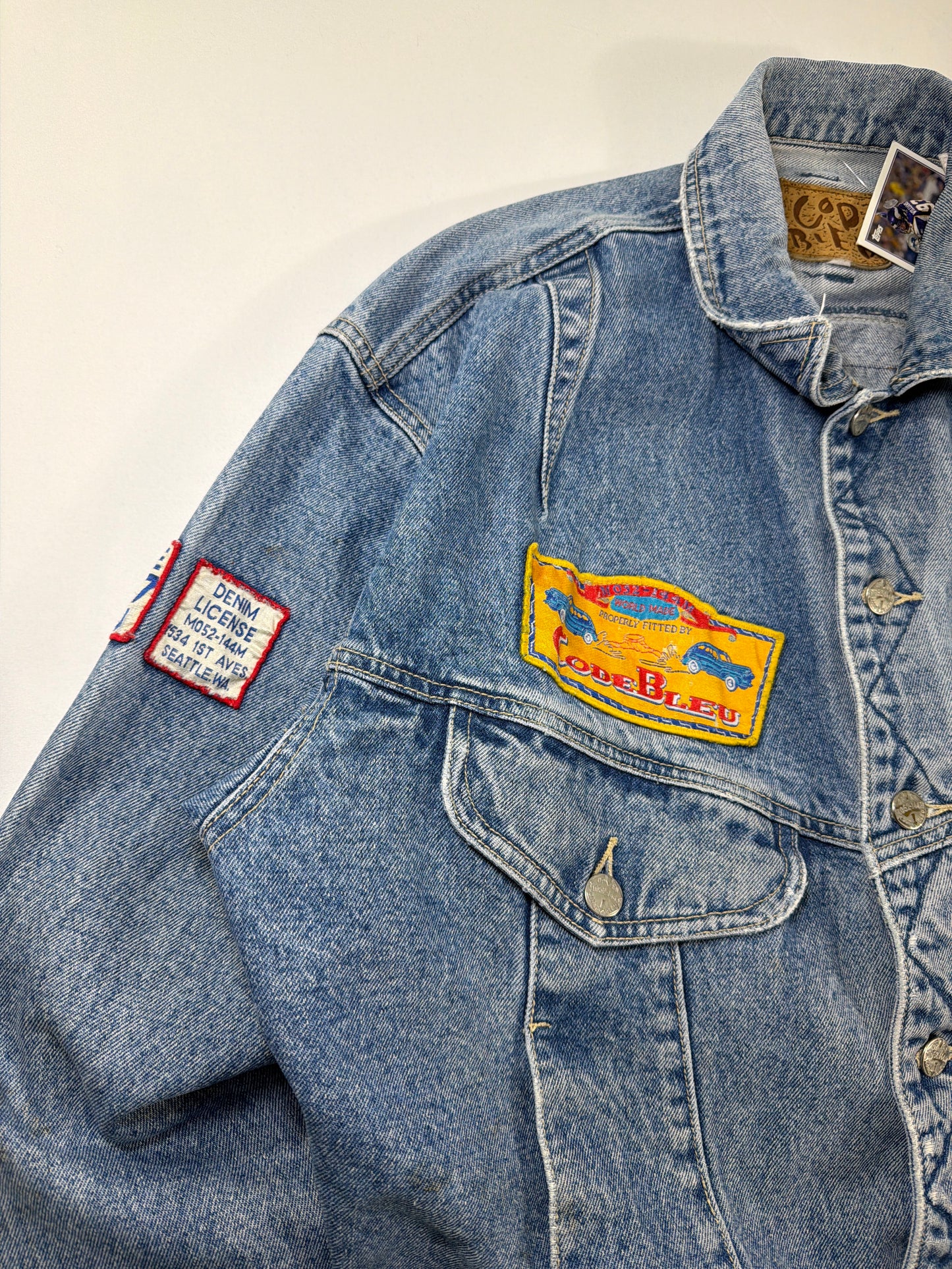 Vintage Code Bleu Denim Jacket