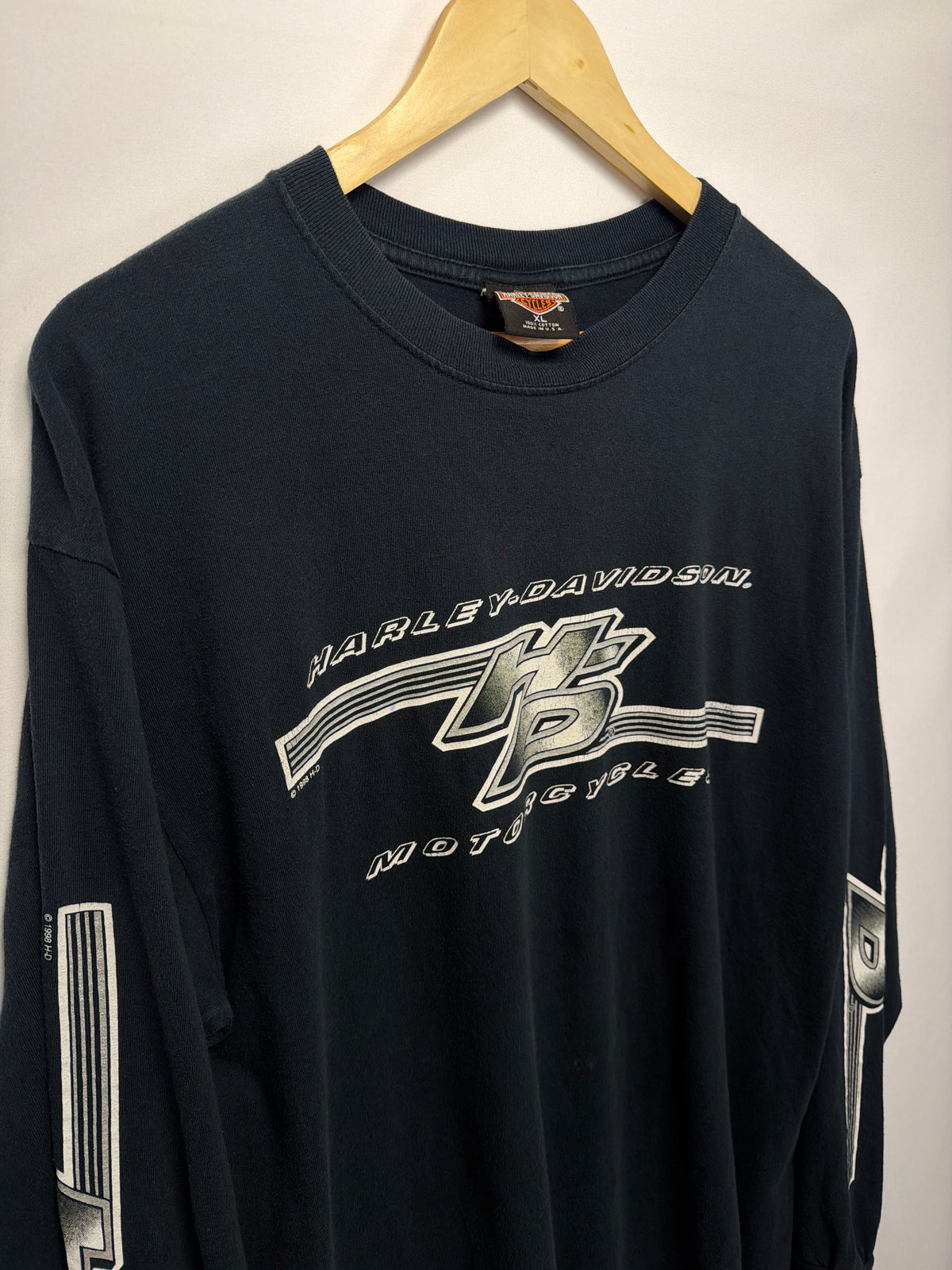 1998 Harley Davidson France Long Sleeve T-Shirt