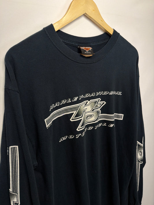 1998 Harley Davidson France Long Sleeve T-Shirt