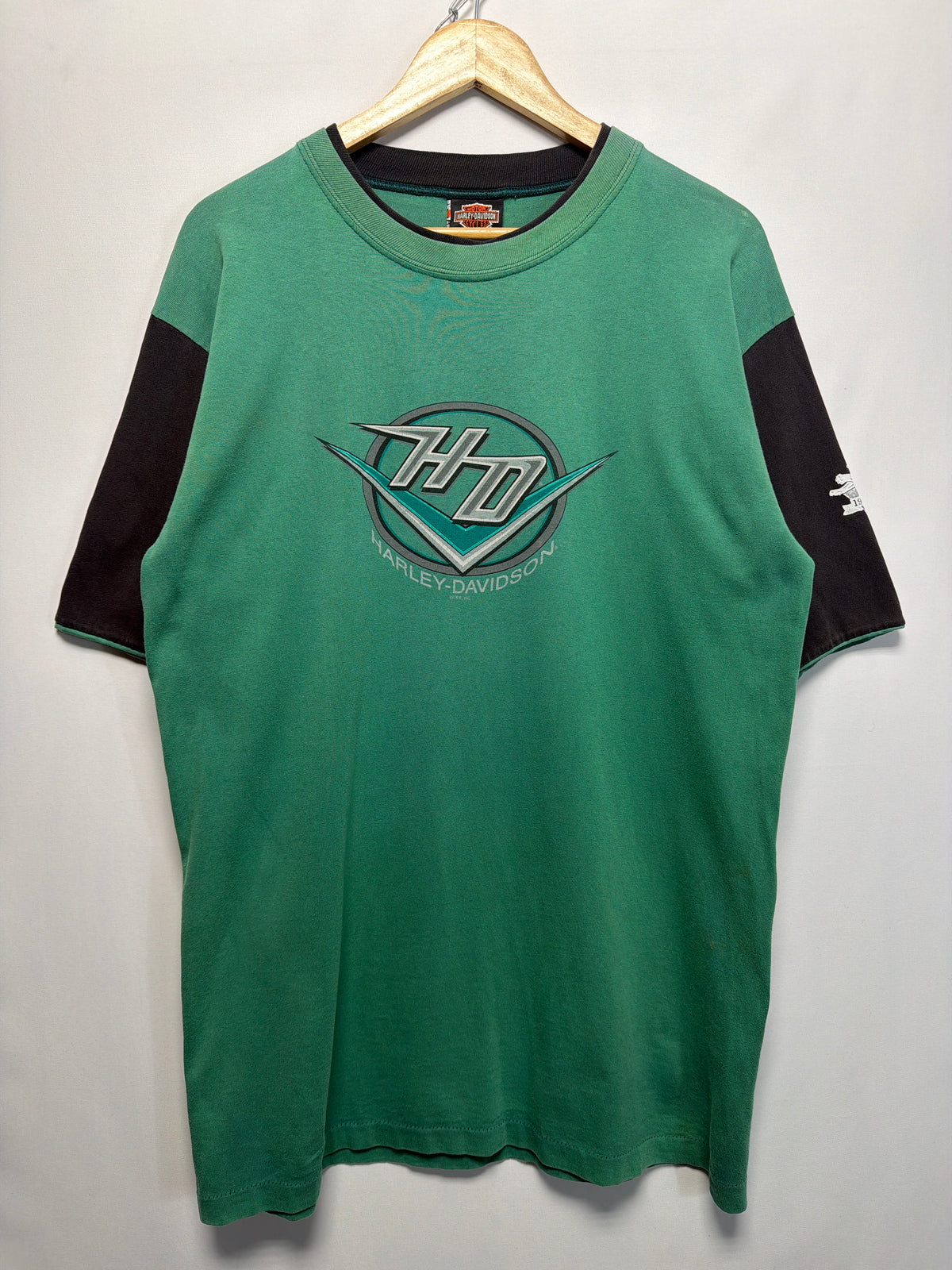 1994 Harley Davidson Gatto Two Color T-Shirt