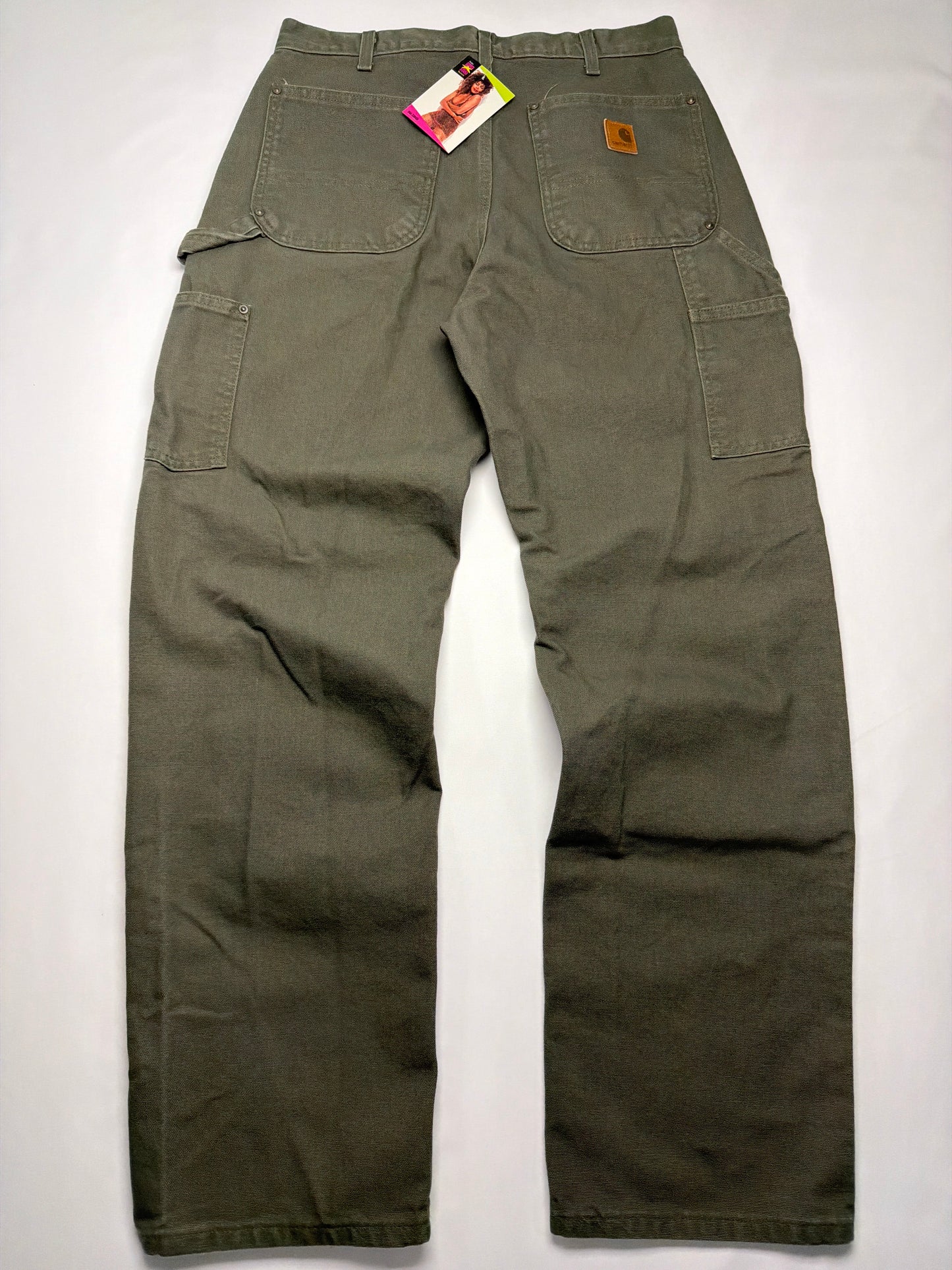 Y2K Carhartt Double Knee Dark Green Pants