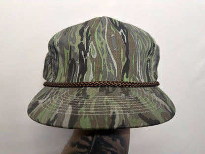 Vintage Cobra Caps Camo Rope SnapBack