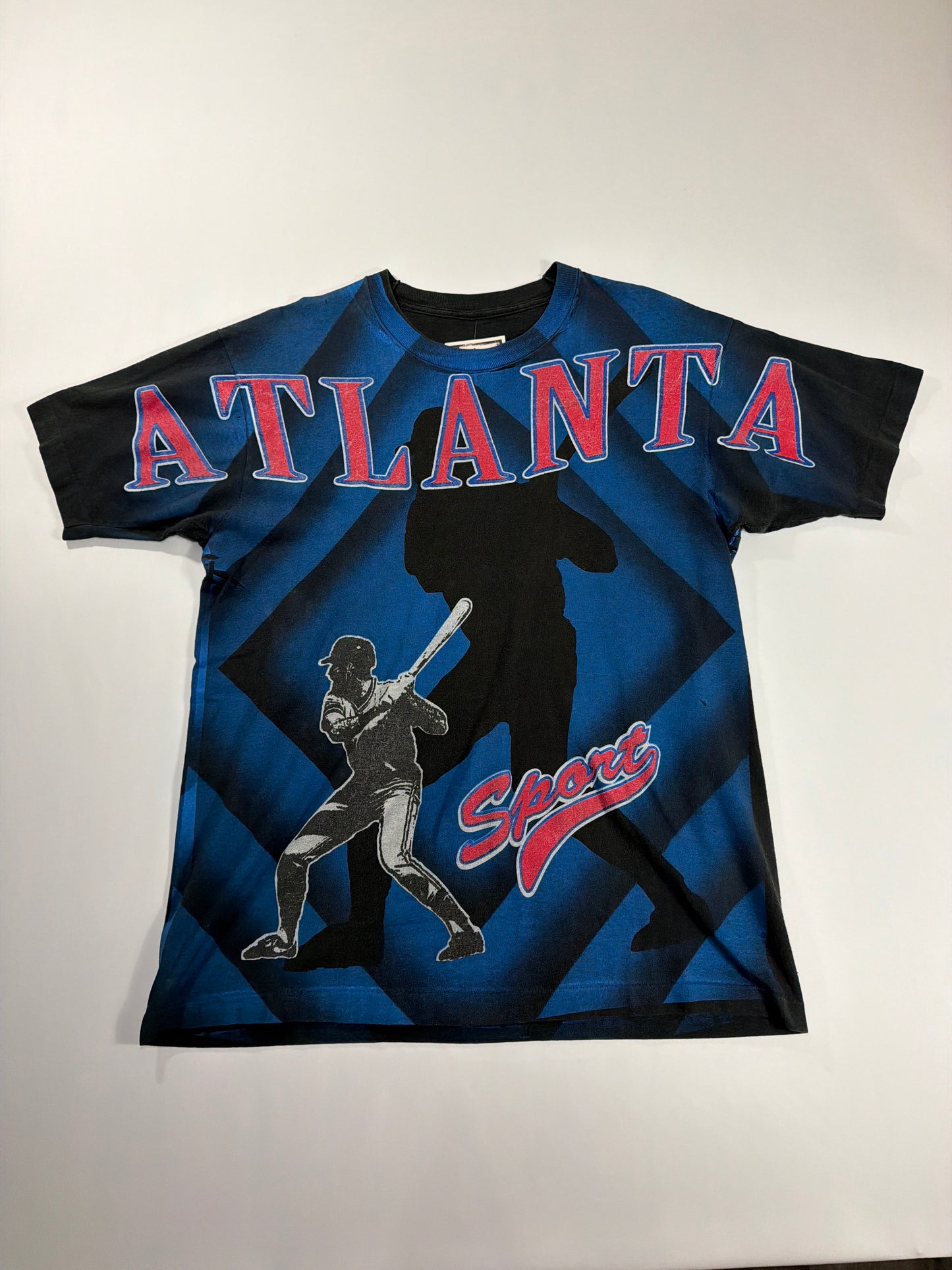 Vintage Atlanta Braves Bootleg Shadow T-Shirt