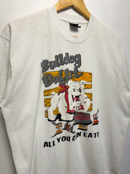 Vintage Bulldog Buffet UGA Georgia Bulldogs T-Shirt