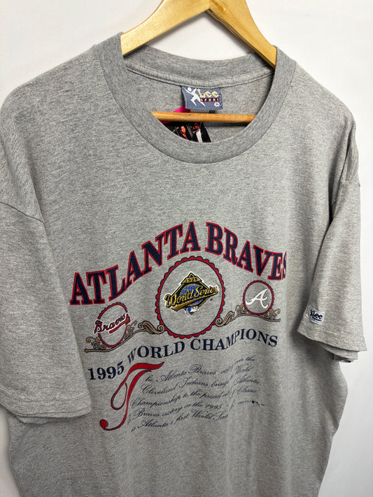 1995 Atlanta Braves World Series Lee Sport T-Shirt