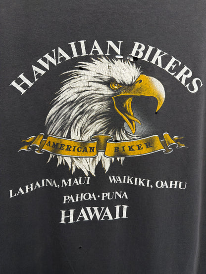 1988 3D Emblem Harleys Whiskey Hawaii T-Shirt