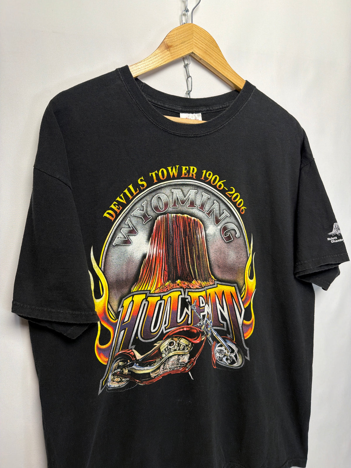 2006 Devils Tower Hulett Wyoming Biker T-Shirt