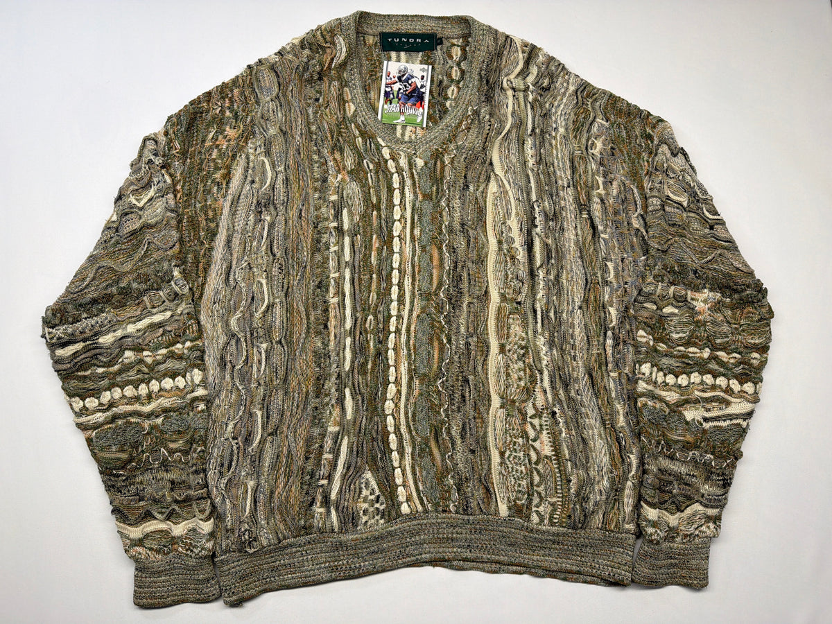 Vintage Tundra Canada 3D Knit Sweater
