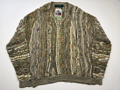Vintage Tundra Canada 3D Knit Sweater