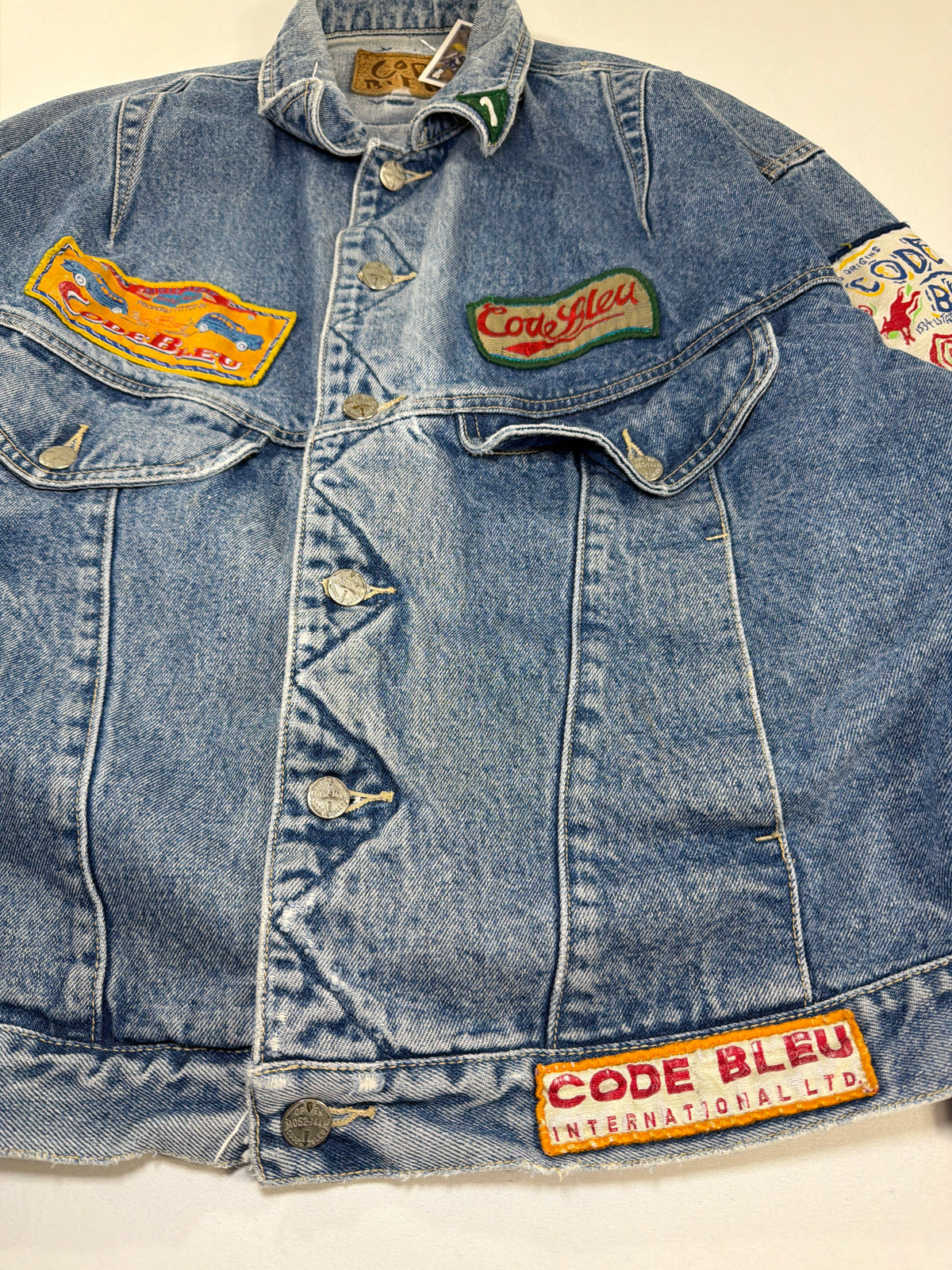 Vintage Code Bleu Denim Jacket