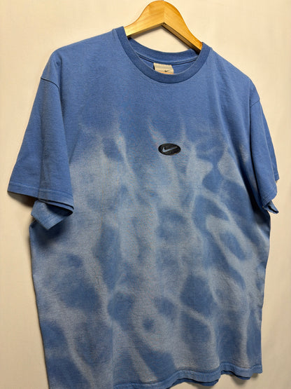 Vintage Y2K Silver Tag NIKE Ghost Flames T-Shirt
