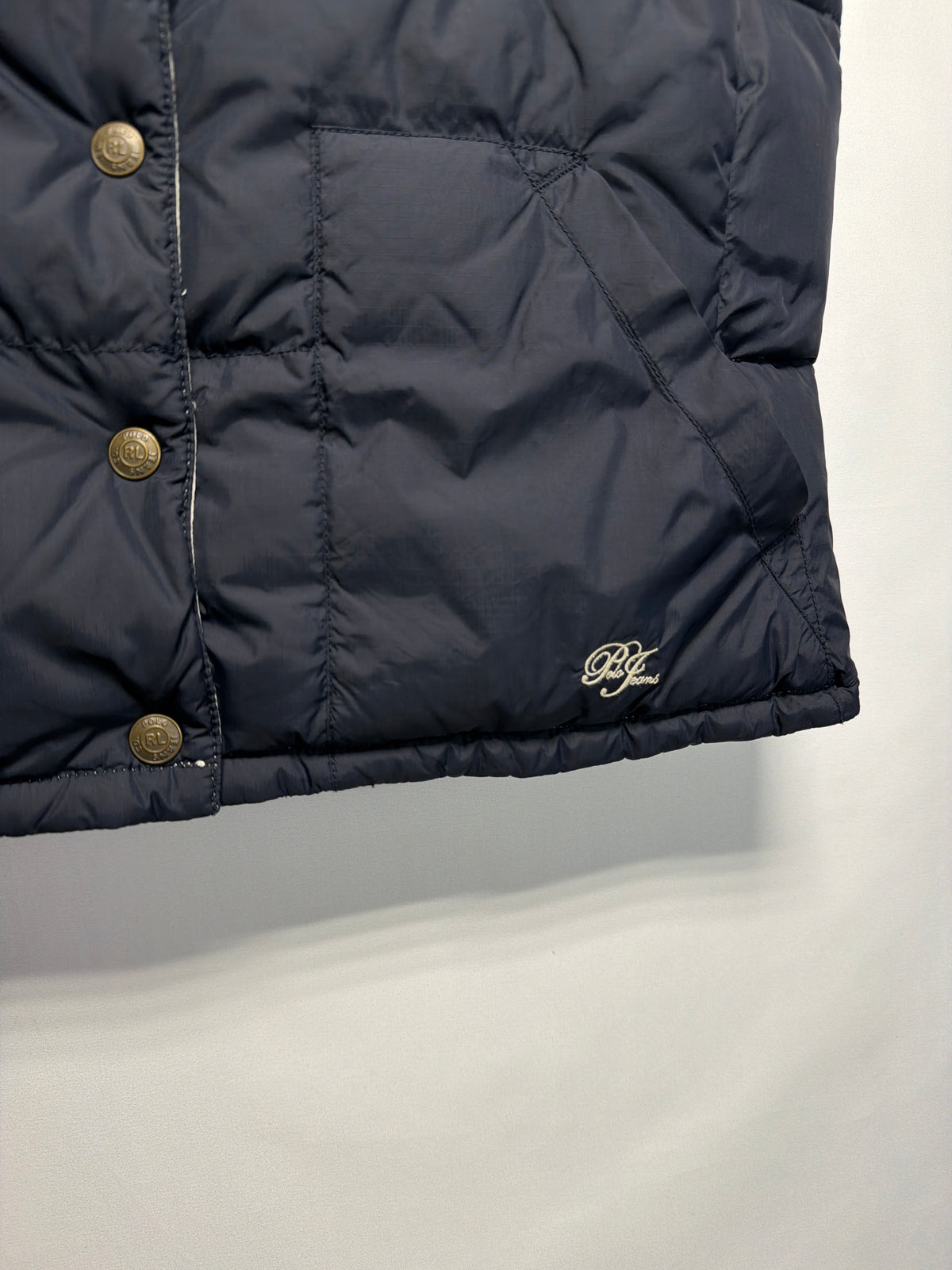 Vintage Ralph Lauren Polo Jeans Reversible Puffer Vest