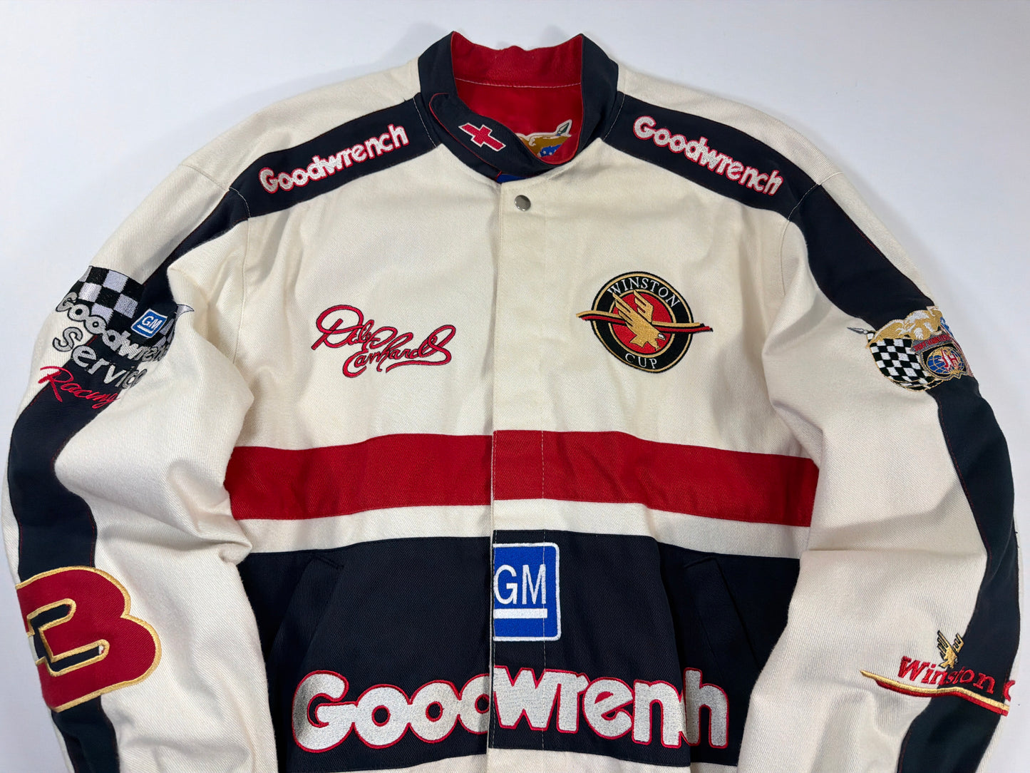 Vintage Dale Sr Jeff Hamilton NASCAR Jacket