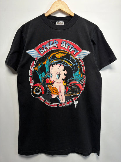 1994 Biker Betty Boop Panhead City T-Shirt