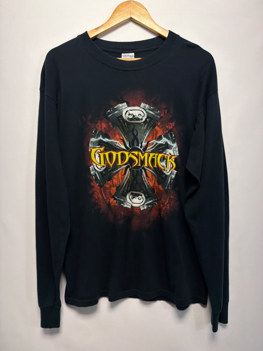 Vintage Godsmack Motors Long Sleeve T-Shirt