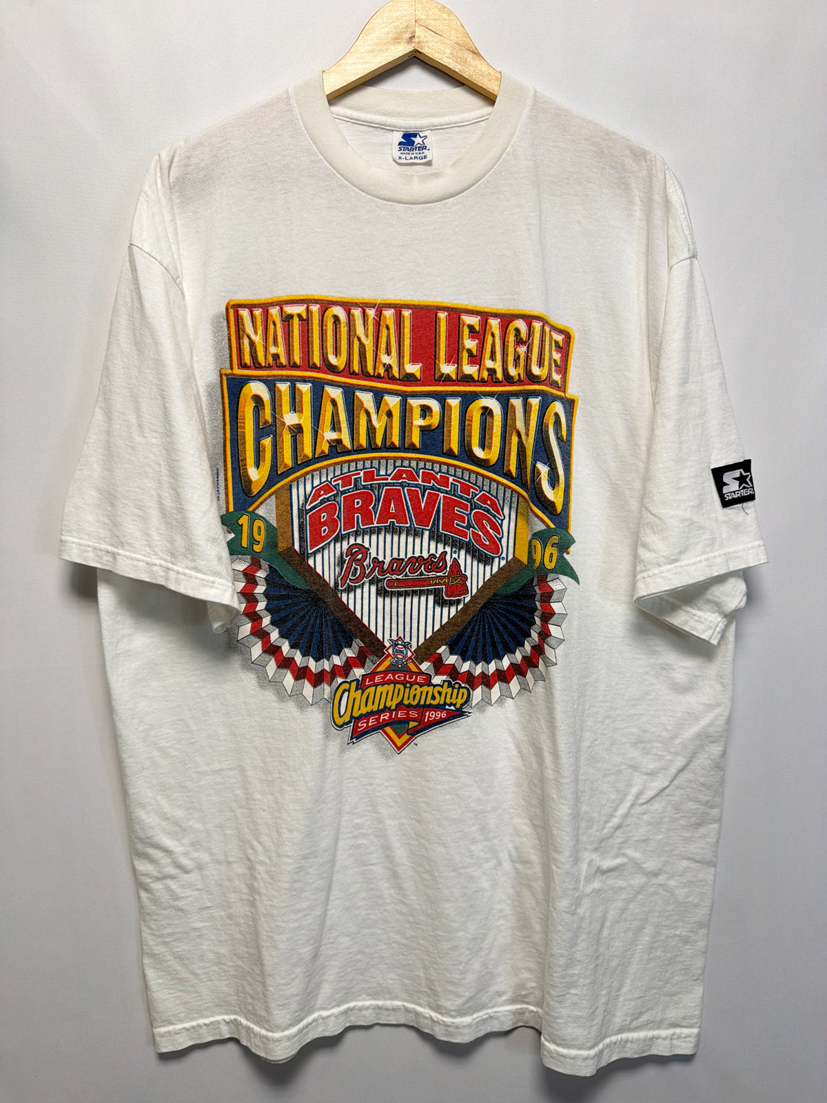1996 Atlanta Braves NL Champions Starter T-Shirt