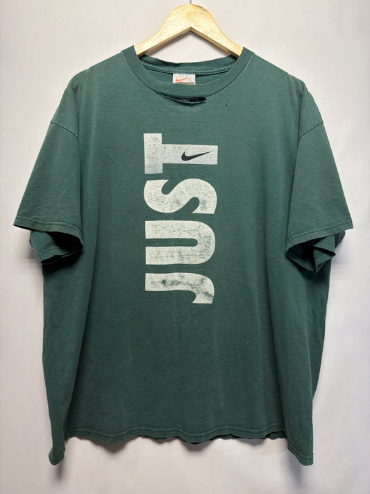 Vintage Distressed White Tag NIKE Just Do It T-Shirt