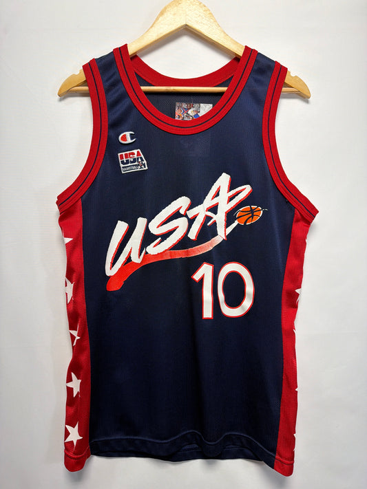 Vintage Reggie Miller Team USA Champion Jersey